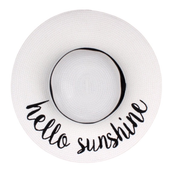 🏖🆕5⭐️Gorgeous BW Floppy Beach Hats - Picture 3 of 5